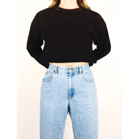 Vintage Ombré Crewneck SweaterSize M
